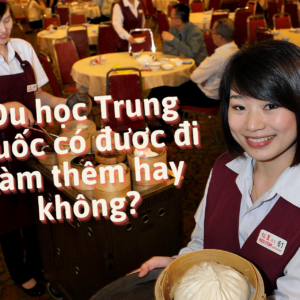 Du học Trung Quốc có được đi làm thêm hay không?